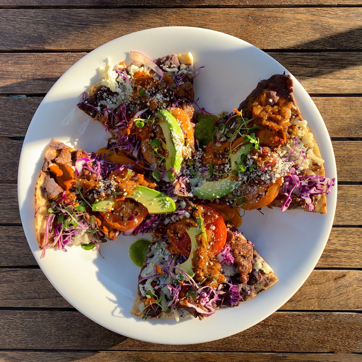 If we were to try our hand at creating a pizza inspired dish, it would look exactly like this.