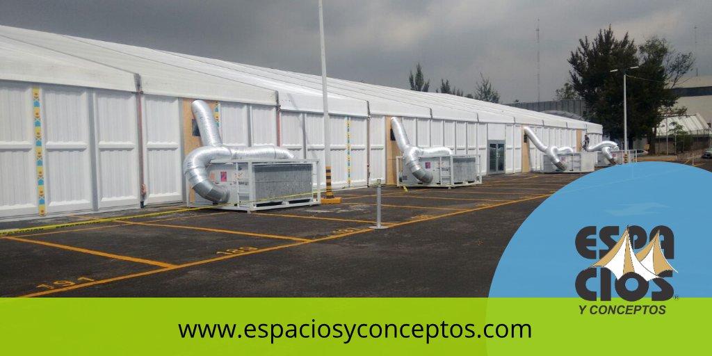 Espaciossadecv's tweet image. Un universo de probabilidades.

En la imagen la instalación paneles de aluminio con la integración de aire acondicionado, con el fin de instalar oficinas temporales comidas y seguras en la transición y crecimiento de una empresa con reconocimiento mundial. 

#WareHouse #México