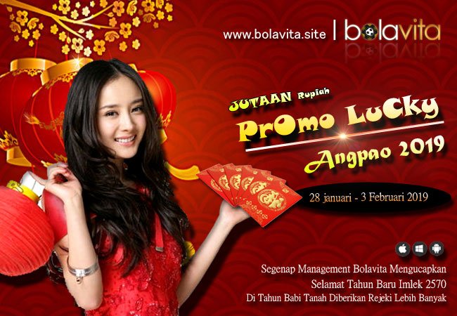 BolavitaO's tweet photo. Tahun Baru Imlek 2019, Bolavita Mengadakan Event Bagi" Angpao.. Ayuk Meraih Keberuntungan dan Meraih Hadiah Bersama BOLAVITA :) WA : +628122222995
#imlek #chinesenewyear #soccer #sepakbolaindo #sbobet #ibcbet #368bet #bolavita #casino #sabungayam #tembakikan #togel #tangkas https://t.co/i4yDsJfbxU