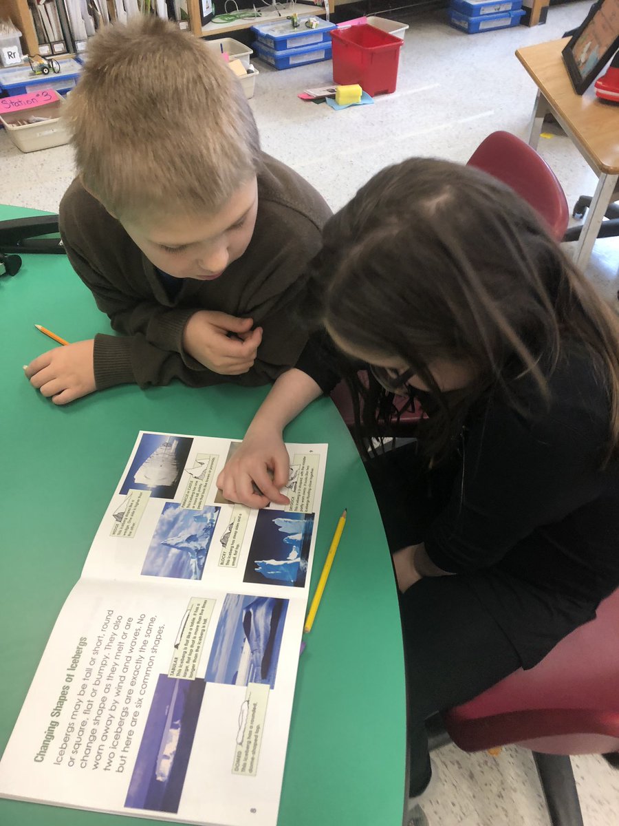 MrsWakem's tweet photo. Looking for answers to their โIcebergโ questions. So into the non-fiction text. Amazing reading @SDStampeders!! #textfeatures #grit2019 #joy2019 #tvdsb #QChart #stickynotepileup @sherrybast https://t.co/jqv3cAayVj