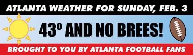 GoneGator66's tweet photo. Meanwhile, Atlanta football fans have started their own billboard campaign. Go #Rams #DatWho @RamsNFL https://t.co/x7HsHn4eup