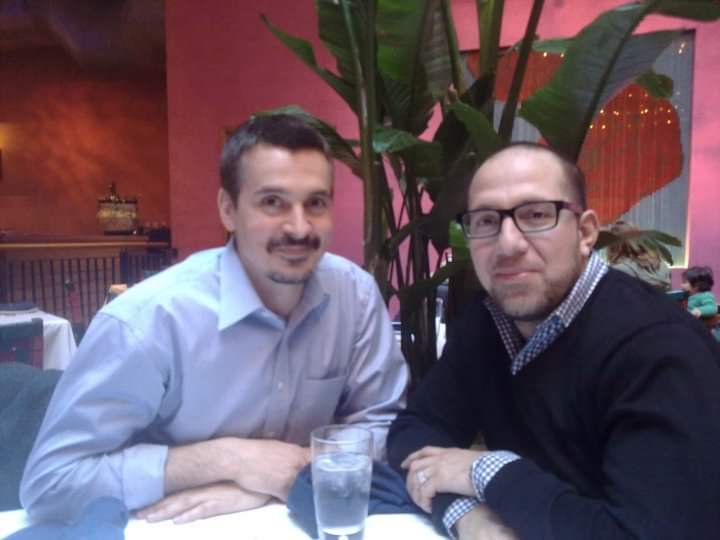 MatthewPorretta's tweet photo. @MatthewPorretta and Navid during an event #AlanWake in 2010 #Tbt #Remedy https://t.co/XeKLXxVhDH