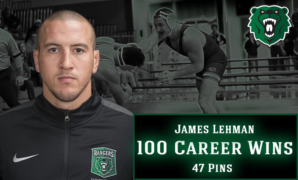 PsideWrestling's tweet photo. BIG CONGRATULATIONS to @JamesLehman on his 100th career win this past weekend! He is only the 34th wrestler in the history of our program to reach this mark! #RangerIMPACT #PaveYourWay #RealAmazing https://t.co/i0eQMakd4l
