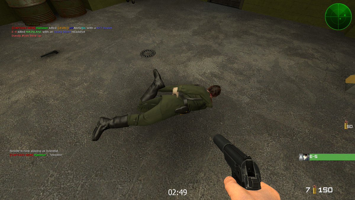 ShempTheWolf's tweet photo. "By reading this, you’ve done more than you can imagine." - Adrian. GoldenEye Source Dev team. https://t.co/nA8bUnz9UU https://t.co/81KDDyAhSx #b42community #TeamB42 @SmallStreamersC @SupStreamersRT #freetoplay #ge007 #GoldenEyeSourceRocks https://t.co/CHRpRySeGp