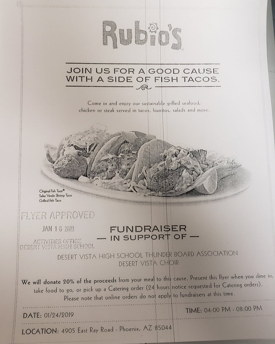 Come Support Desert Vista Choir!
