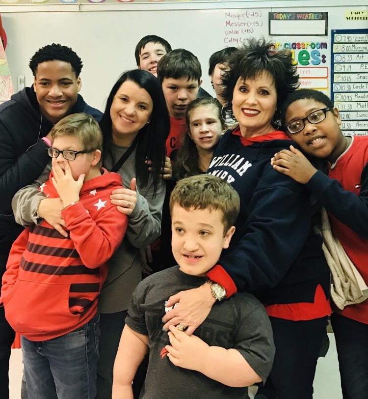 b_goustin's tweet photo. Fun today at the McWayne Center!#tsgcpride #hendrixclass https://t.co/d5RDxme7Bu