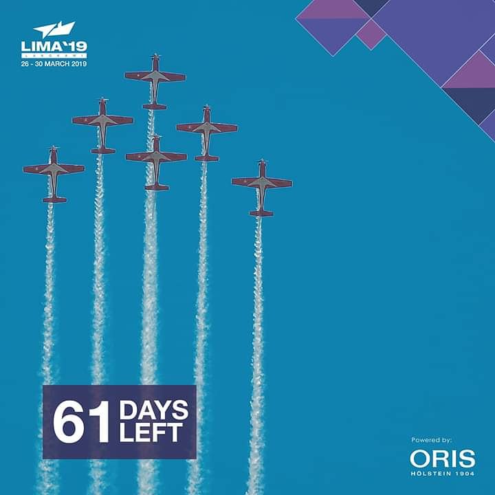 Media Registration is now open, please contact media@limaexhibition.com for applications
Simply click on link here : limareg.org/lima19/groups/…

Let’s go!See you at #LIMA19 
26-30 March 2019 | Langkawi
Registration &amp; Pass starts in Jan at limaexhibition.com
