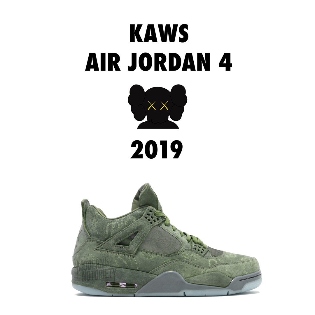 Air Jordan 4 x KAWS rumored 