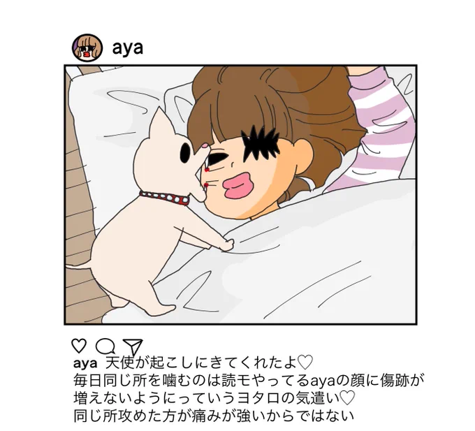 ayaちゃんのインスタ 