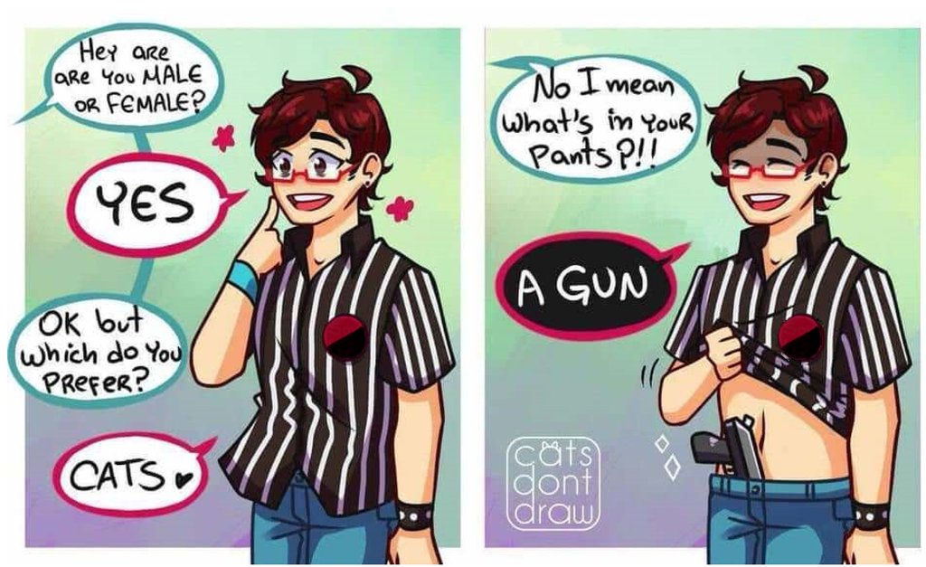 traaaaaaannnnns's tweet photo. me_irl but holster that shit https://t.co/05fNbEZfHN https://t.co/8lx1LWEbDA