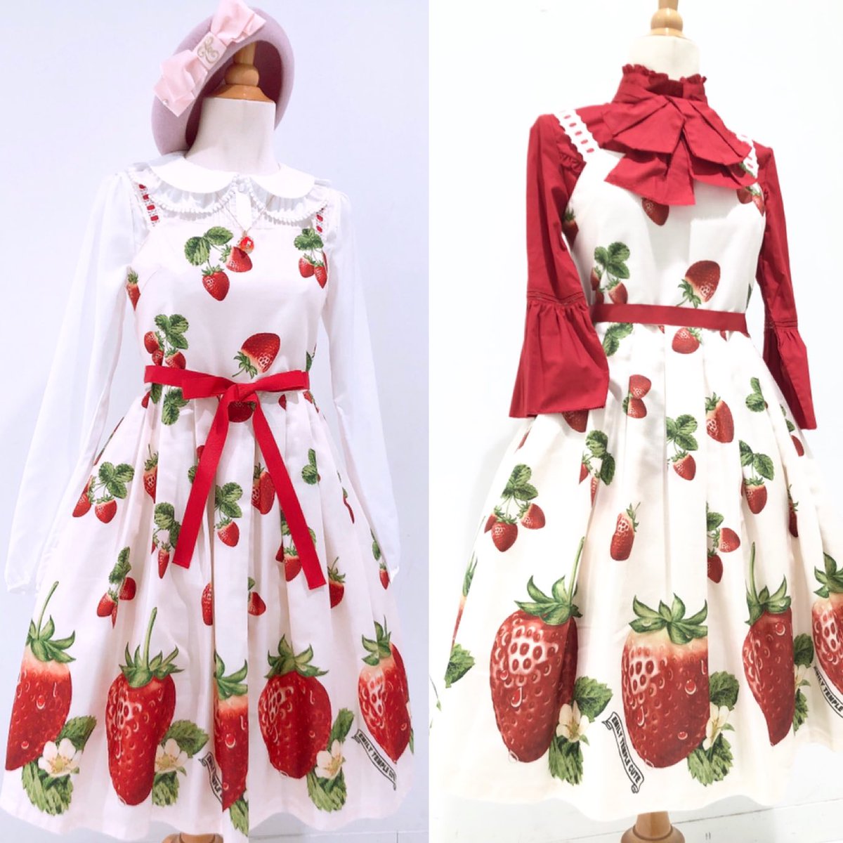 🎀Emily Temple cute 🎀 💖新作入荷💖 早摘みされたフレッシュないちご
