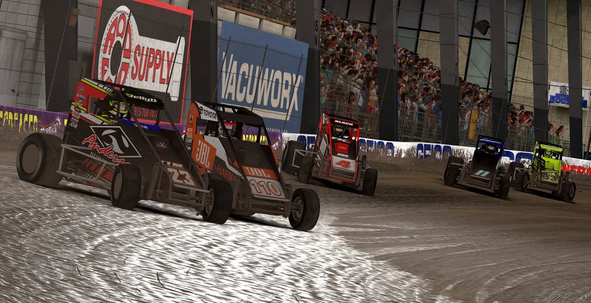 Get the broom as the <a href="/TreethTunz22/">Treeth Tunz Motorsports</a> Anderson Surfboards/Aquatech Glassing machine sweeps the <a href="/CORTDirt/">CORT Dirt</a> #CORTChiliBowl. This time I wasn't gonna get beat to rip the lip. <a href="/AustinBlairRace/">Austin Blair</a> with that motvation stuff. Thanks for letting the dirt ringers come play #TreethTunzMotorsports