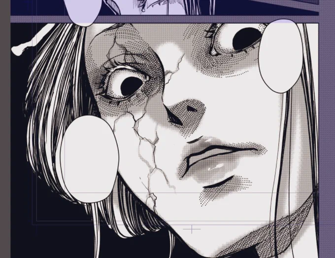 身内は漫画ほぼ読まない人が多くて、自分の不気味な漫画にいつも難色を示す。
「知り合いに宣伝しやすい爽やかな漫画描いて!」
とか言われるけど元々漫画読まない人に勧めても迷惑だと思って適当に流してる。

という事で今日も今日とて懲りずに不気味な漫画を作っていく‥‥。 