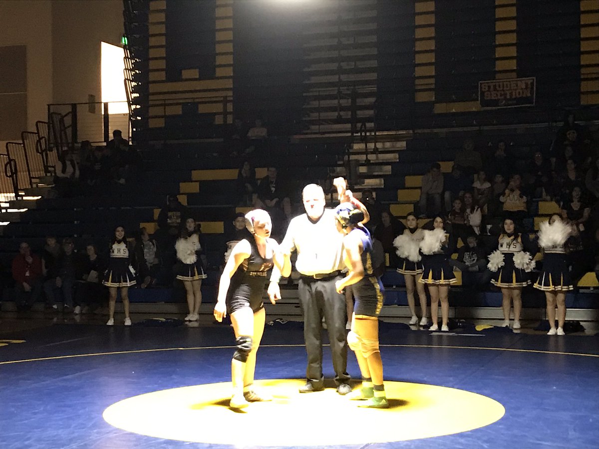 WapatoSD's tweet photo. #WapatoHS 🤼♀️Girls Wrestling🤼♀️ The Lady Wolves🐺 battled hard against those Greyhounds and won many bouts, but there were some forfeits. Absolutely exciting match! #ManyPinsManyGrinsManyWins #WolvesVsGreyhounds #SeniorNight https://t.co/pYK34AdWS0