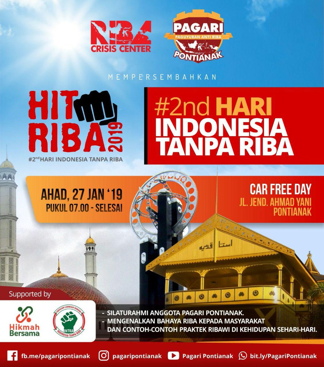 febriandf's tweet photo. buat warga pontianak, tunjukkan harapan kalian agar Pontianak Bebas Riba!! juga INDONESIA TANPA RIBA!!
deklarasikan bersama-sama, pukul riba rame2

#2ndhitriba https://t.co/P8KXc7a4ni