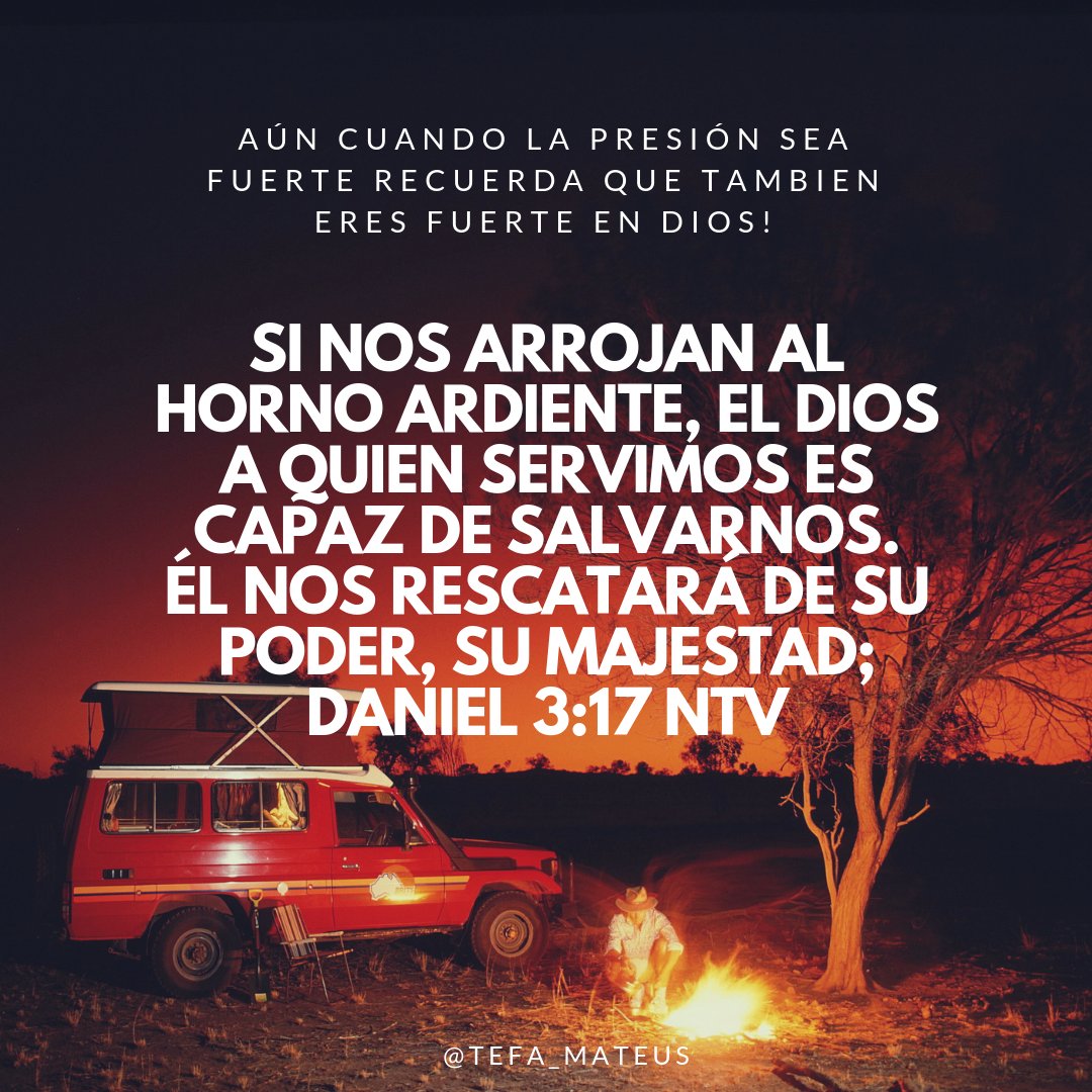 Tefa_Mateus's tweet photo. Él es el Dios a quién sirvo, él y solo él quién me salva! 
¿De qué te tiene que rescatar? 
CONFÍA ÉL TIENE EL CONTROL
#rescate #salvador #Dios #God #fuego #hornoardiente #confia https://t.co/aZkC9I0P1H