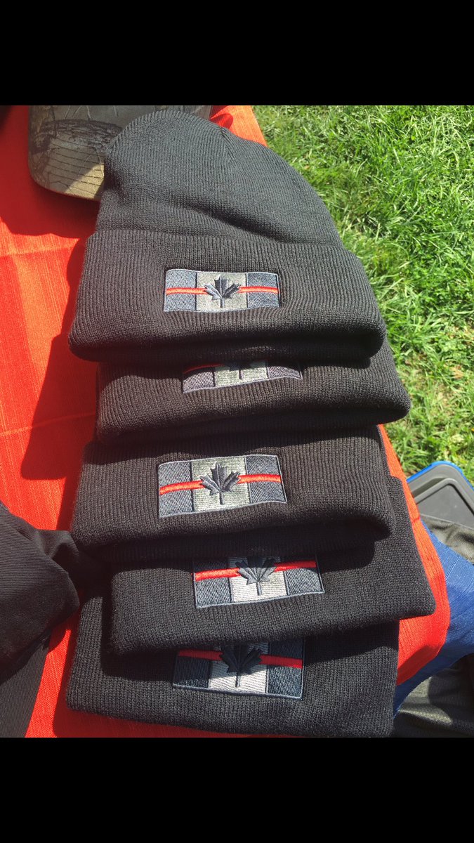 Could have used a toque today!!  Get yours at ckcremembers.com for only $20 each(plus shipping) #canada #firefighters #thinredline #firstresponders #canadaeh #canadianfirefighters