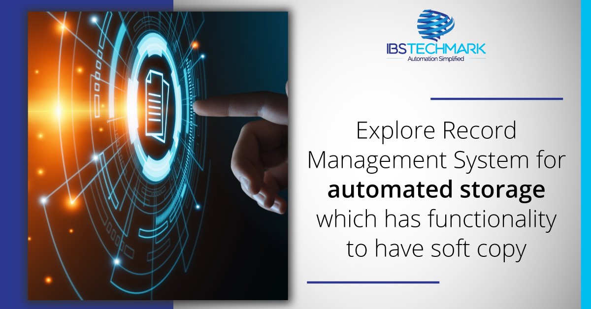 Got the #RecordManagementSystem for #AutomatedStorage which has functionality to have soft copy or hard copy or both in the system? Learn more : bit.ly/2EMFKio
#RecordManagementSystem #recordsmanagement #AutomatedStorage #RMS #DMS #DocumentManagementSystem