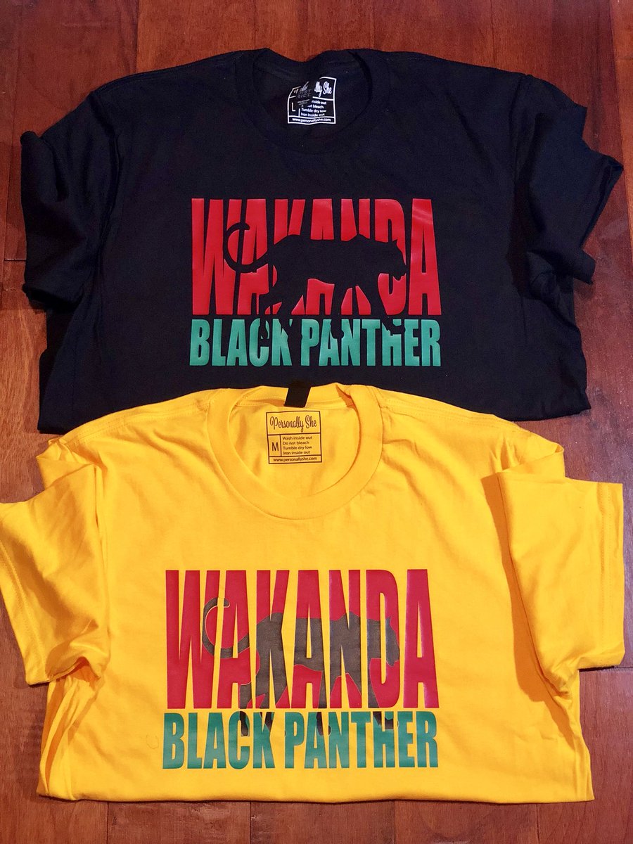 PersonallyShe's tweet photo. Anyone else on 10 about those #blackpanthermovie #oscar nominations tho?? 🙋🏾‍♀️🙋🏾‍♀️ #womenofwakanda LEAD like #Romanda! FIGHT like #okoye! LOVE like #nakia! CREATE like #shuri!

#blackpanther #wakanda #wakandaforever #blackgirlsrock #melaninrich #personallyshe https://t.co/xFv5o9PcJQ