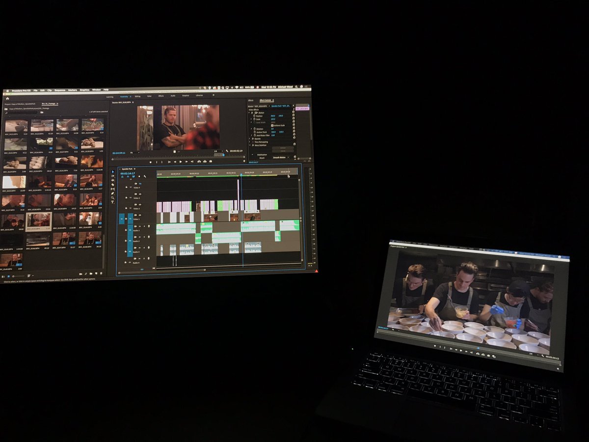 fookcomm's tweet image. Getting close to the end. Nothing more satisfying then looking a busy timeline after hours of editing.