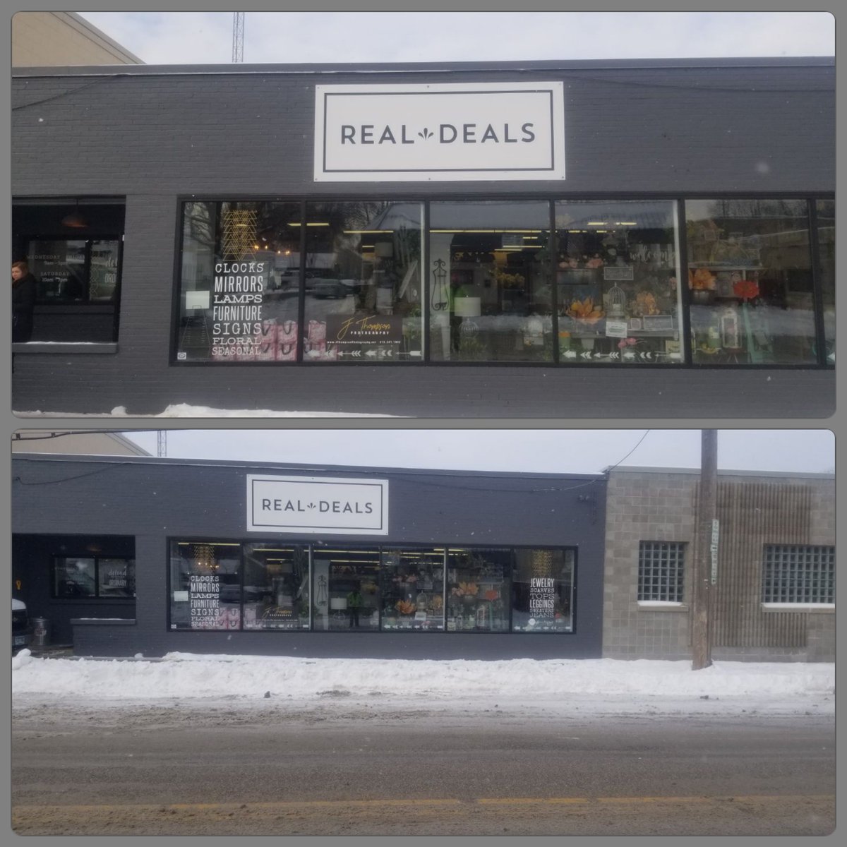 Big thanks to Owner Ashley Moberg of Real Deals Home Decor of Rochester, MN for allowing us to get your sign taken care of today.  Go visit Ashley and her team and they will take great care of you. They have some amazing Home Decor and New Fashions. #FASTSIGNSDIDIT