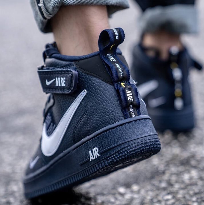 O Xrhsths スニーカープレイス Sto Twitter 403 ナイキエアフォース1ミッド07lv8ネイビー Nike Air Force 1 Mid 07 Lv8 Navy T Co 6b13kskspr Nike Airforce1 スニーカー