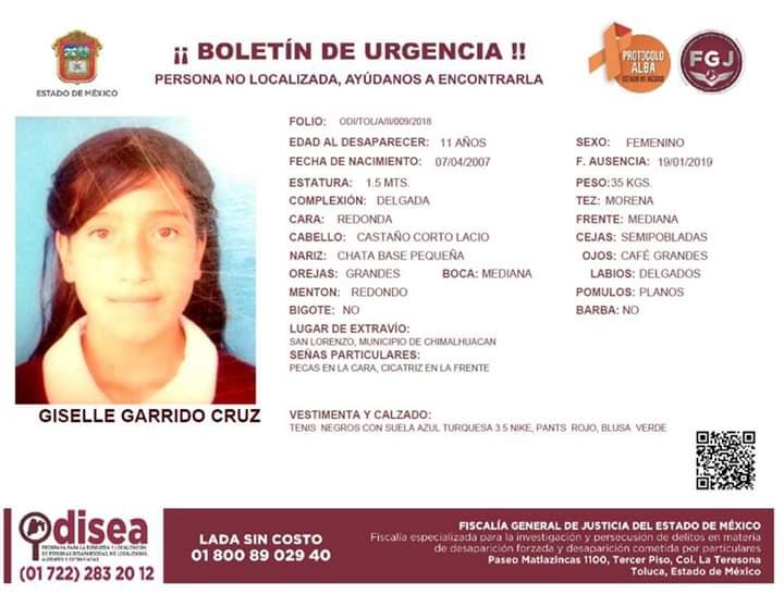 Favor de difundir. Gracias