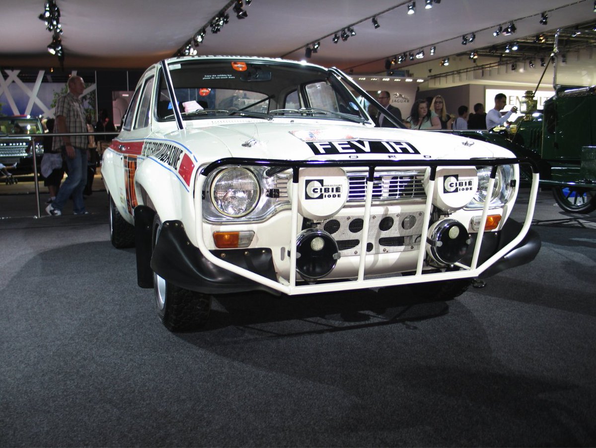 Ford would immortalise the rally winning car with the Escort Mexico. Launched in Nov 1970, this would have a 1598cc "crossflow' unit. Ford built some 10,352 Mk1 Mexicos & the cars themselves had bodyshells which had been strengthened so they were more suitable for competition.