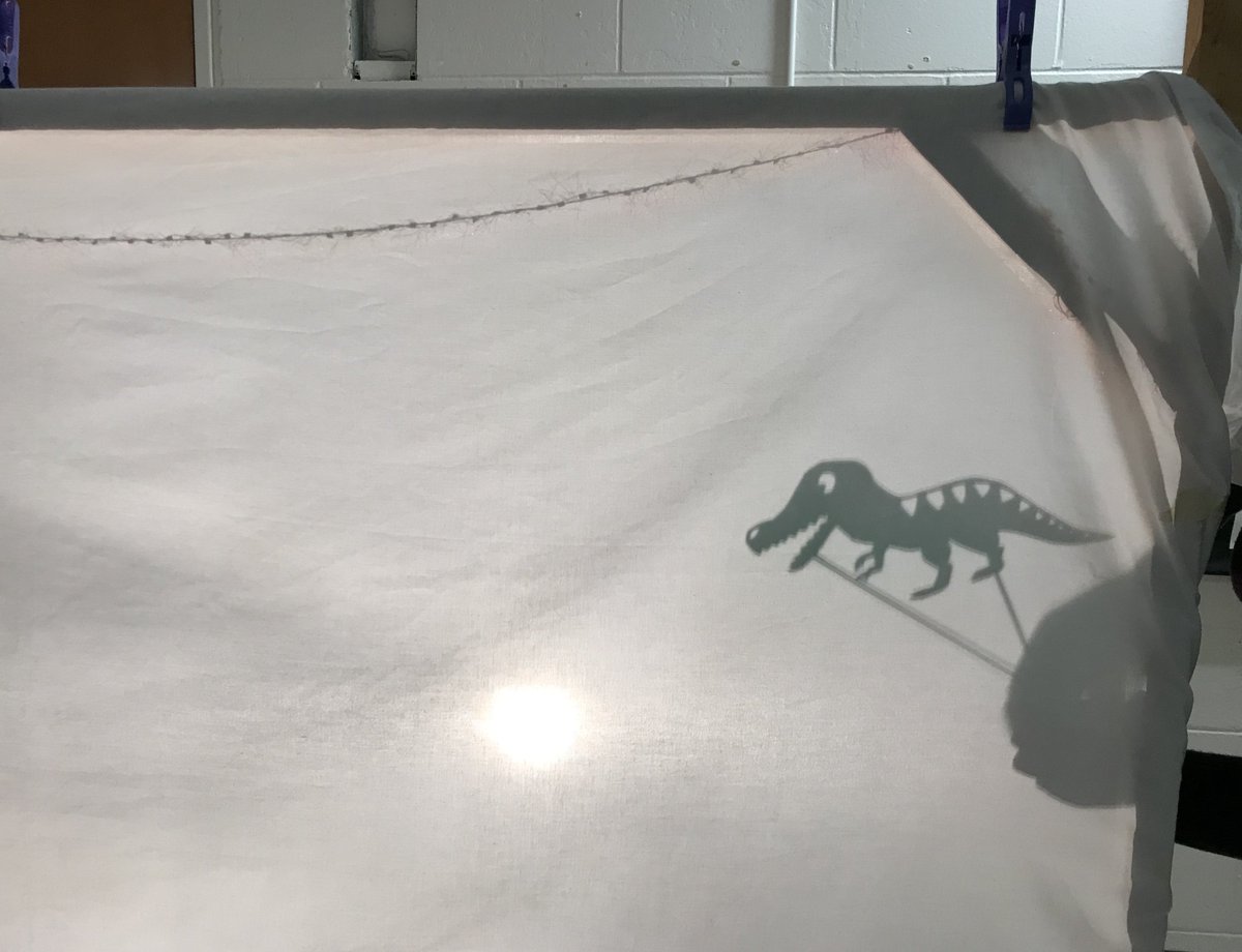 MsBailis's tweet photo. Thank you to the talented Artist in Community Education @QueensEduc students for leading fun and creative arts workshops! I learned about creating shadow puppets and making bookmarks! https://t.co/UYAjPiltAJ