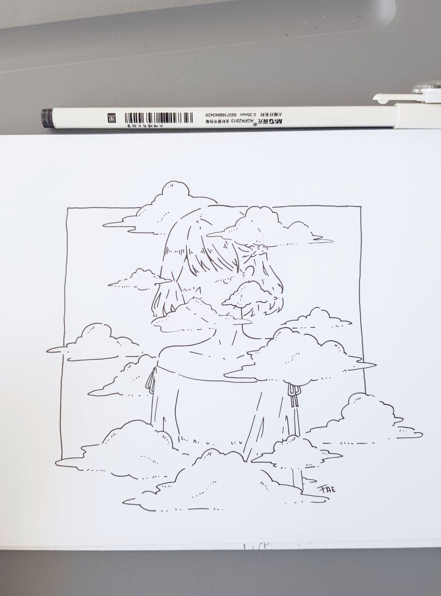 ☁️ cloudy day ☁️

(i doodled this while sitting in the front row of my class i live a dangerous life) 