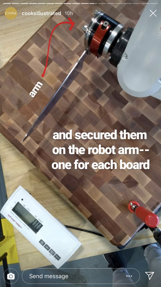 HayesBrown's tweet photo. We need to talk about how @TestKitchen built a shank robot https://t.co/vSxneDwHdS
