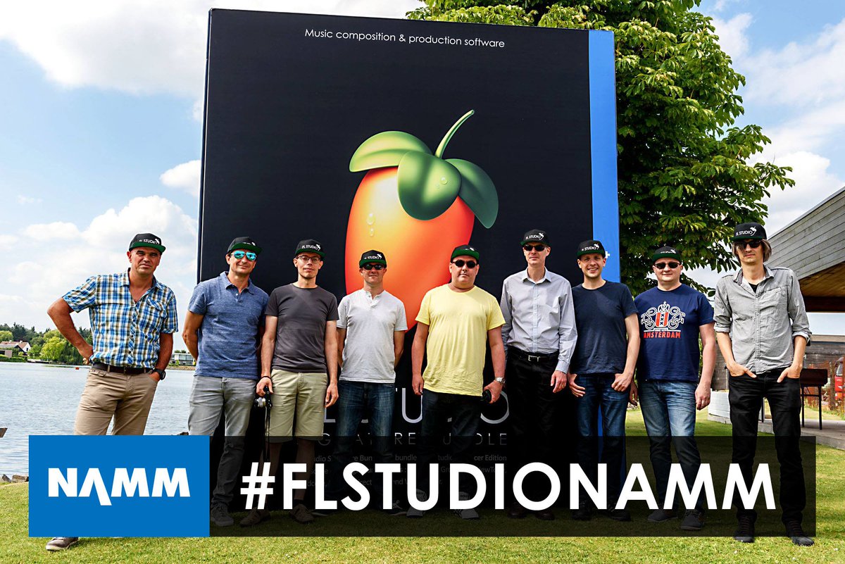 FL_Studio's tweet photo. When you visit NAMM 2019, take a selfie with the FL Studio Big Box and post it on social media - #FLSTUDIONAMM You can win FL Studio licenses, plugins, content and more! (Booth #16300 https://t.co/CxHn3bF6pQ ) @mm_xchange https://t.co/vhGuW5syfk