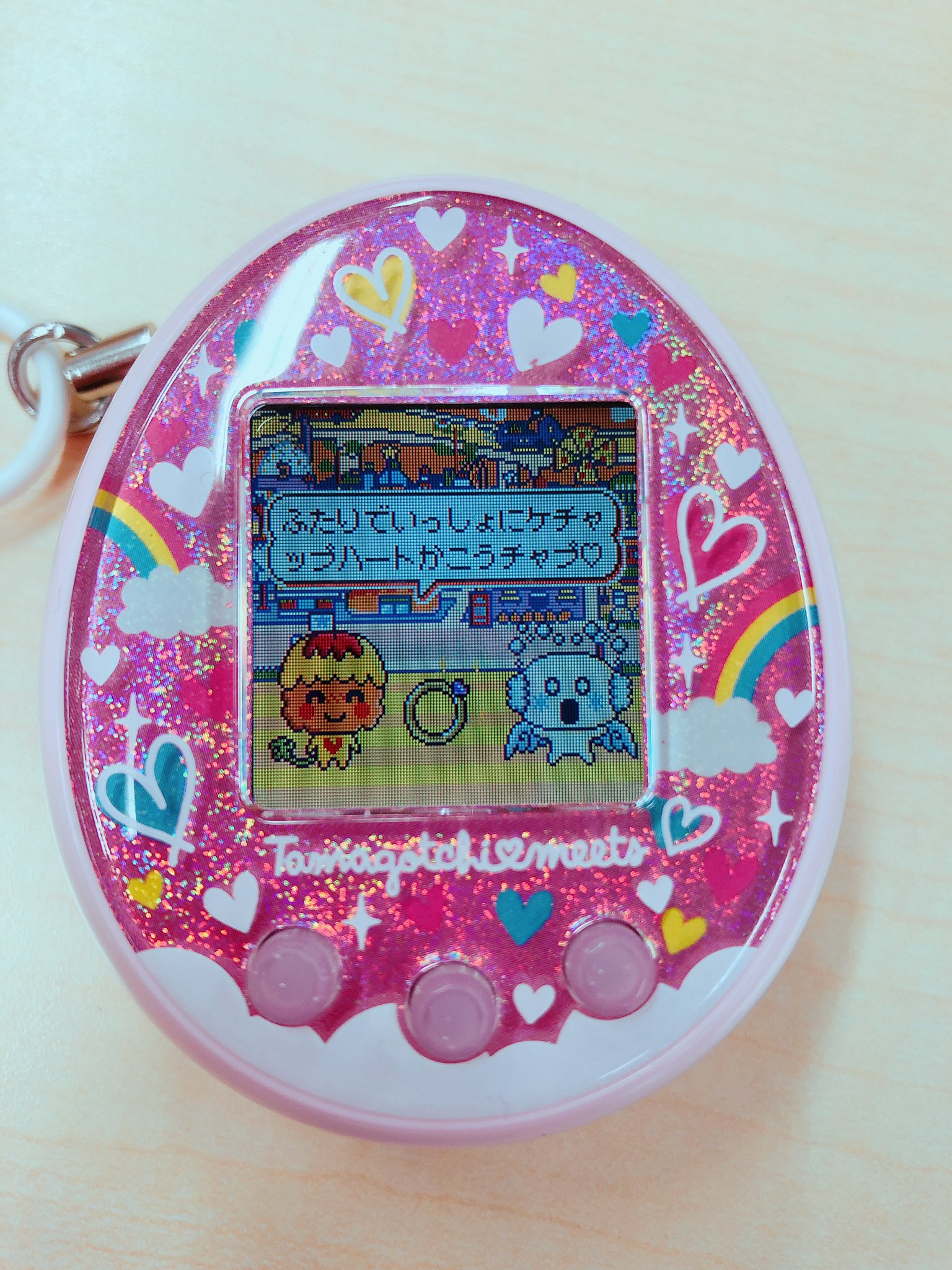 公式 たまごっち ごっちポイントを奮発してオーブンをゲット 何度もオムチャプっちと遊んでいたら なんとプロポーズされ ちゃった もちろん答えは はい 次はどんなナウたまに育つかな たまこ日記 たまごっちみーつ T Co