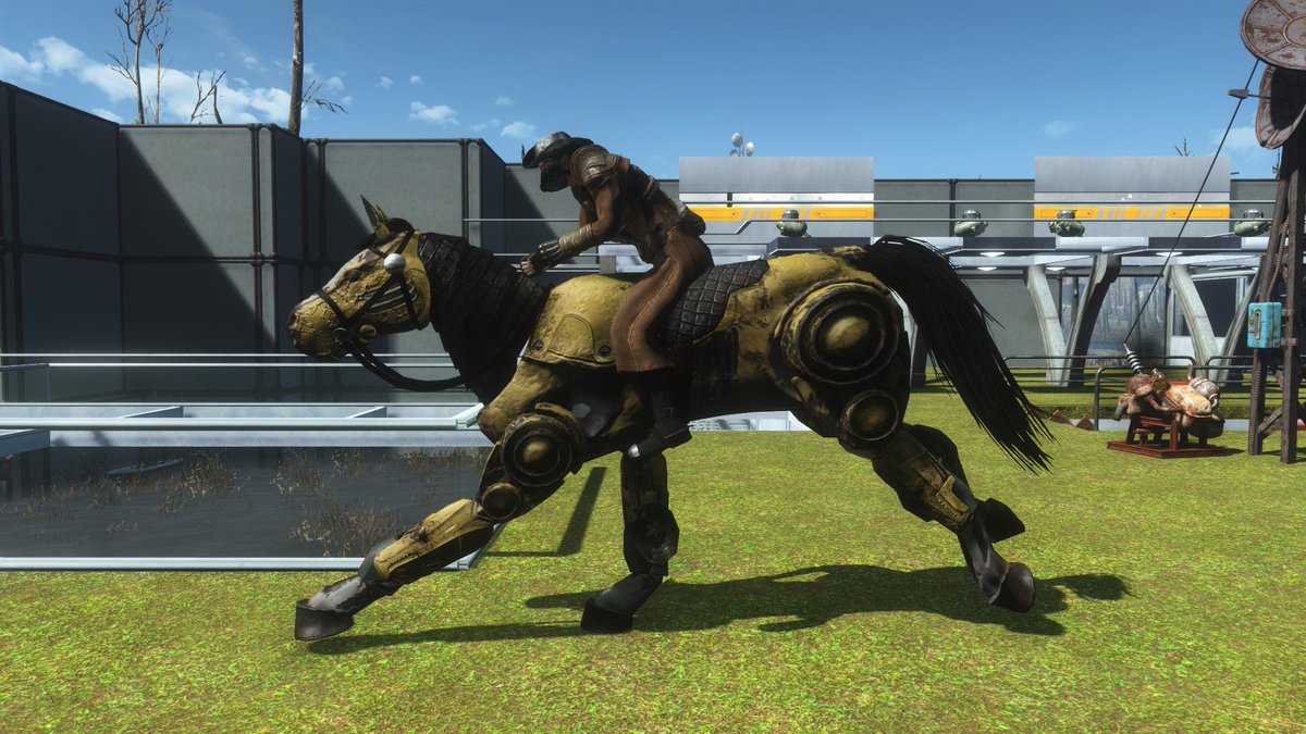 #Fallout4. adds an adult version of the Giddyup Buttercup toy for you to ri...