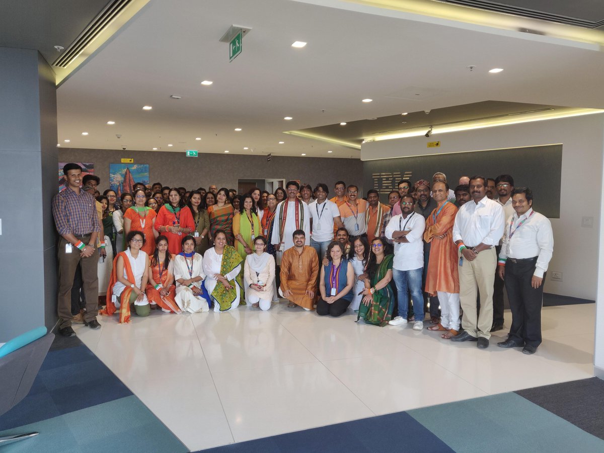 madhumitaphukan's tweet photo. Celebrating Republic Day at #IBMGTSLabs 

#GTSLabs4India #GTSLabs #RepublicDay2019 
@gpingali @sugandhasrik @slavkare @vitthalrk https://t.co/J232x5su1X