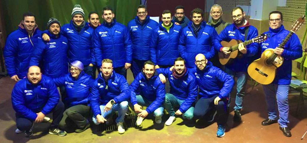 ComparsaVca's tweet photo. Aquí está el grupo al completo de La Comparsa de Villafranca 2019. Seguimos trabajando para terminar el repertorio y poder ofrecerles una buena actuación. @_CarnavalMerida 
#Soylarebelion https://t.co/6SQibdEeZ8