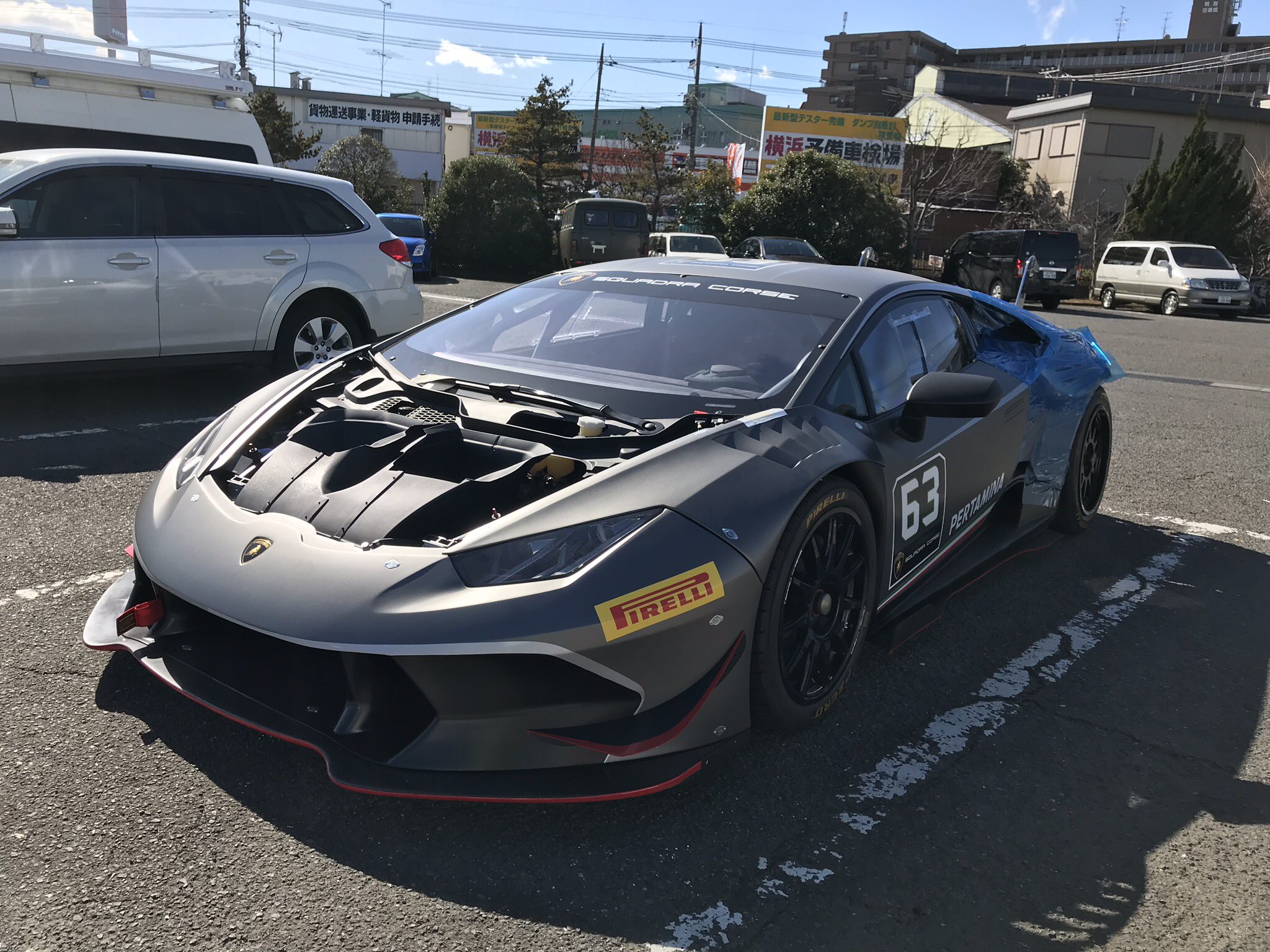 あべしゅんs2k On Twitter おー捕まった捕まった マフラーが変わってタイヤもスリックに変わってるんだよね もちろん突起物も