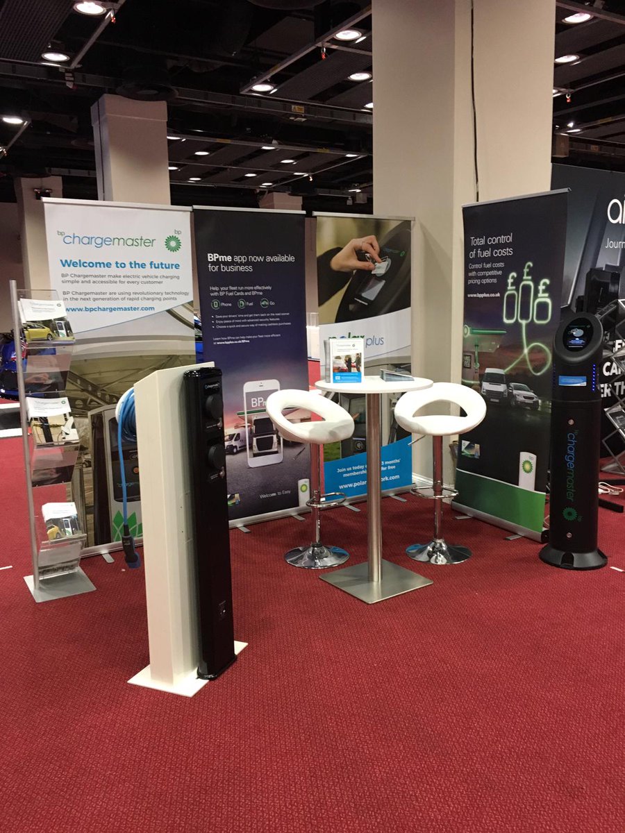 We are at @GBFleetEvent today, with @au_tom_otive speaking about workplace charging for fleet companies, and the benefits #ElectricVehicles can bring to businesses!