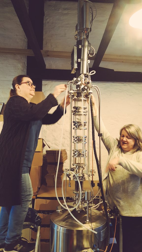 WildWeatherAles's tweet image. Today's collaboration is with the lovely ladies at @BrixhamGin . The still, AKA 'Gin Genie', is a thing of beauty!