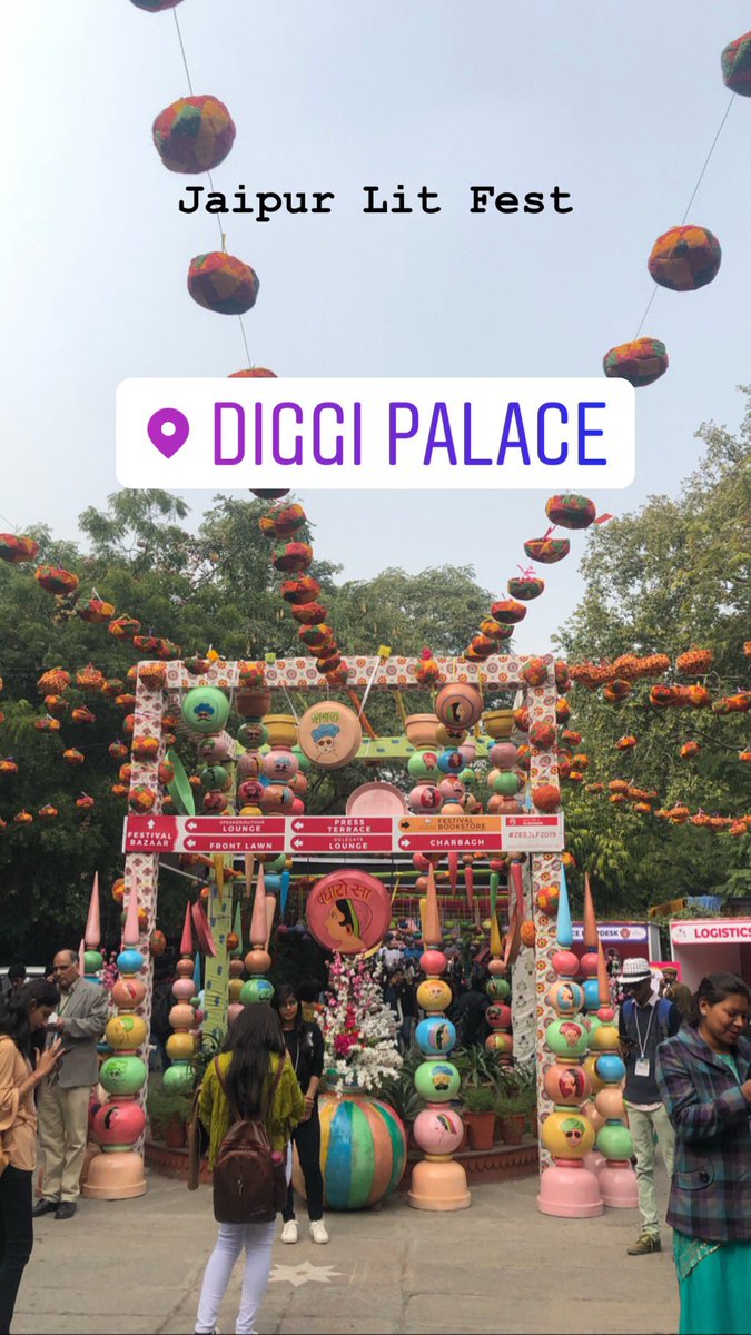 deepa_05's tweet image. What a pleasure it is to attend #JLF2019 Things to do and sessions to attend #MappedOut