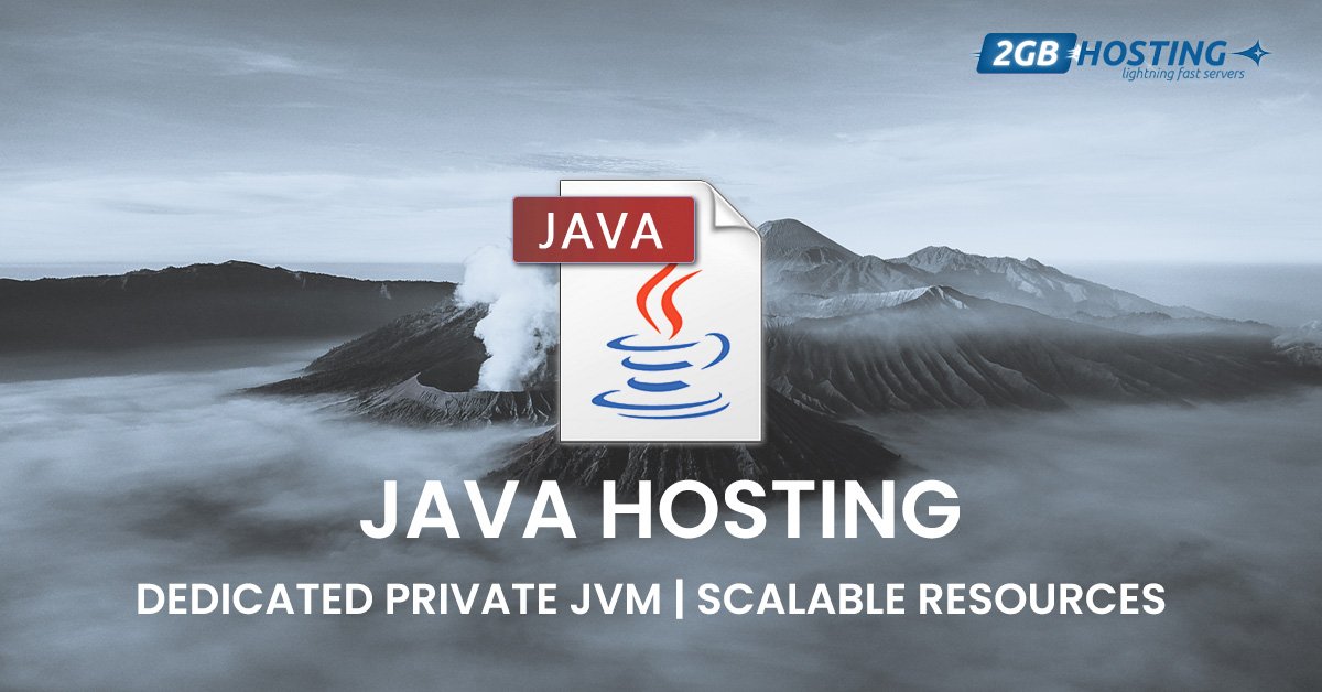 2gbhosting's tweet image. We provide Java Shared Hosting With Secure and Dedicated Private JVM. Know more about Java Shared Hosting Features. 
2gbhosting.com/java-hosting
#JavaSharedHosting #2gbhosting #Javahosting