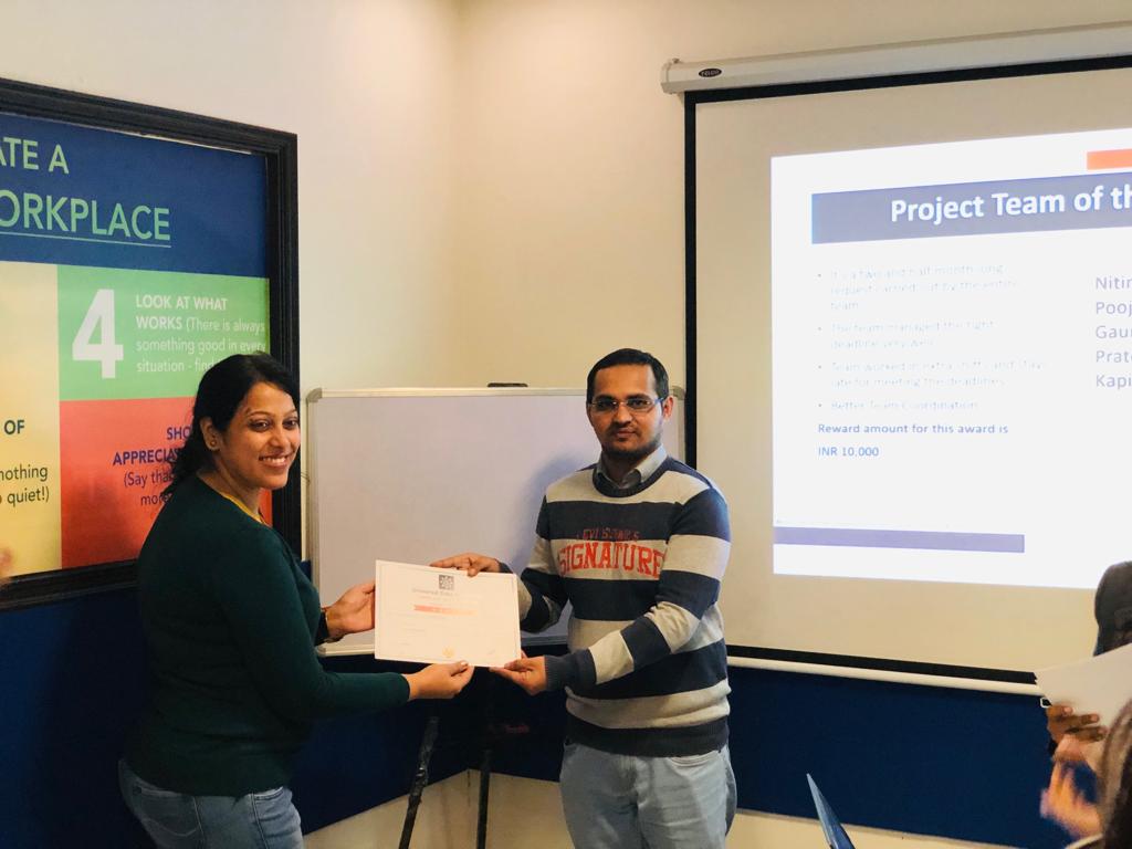 UnivDataSol's tweet image. Rewarding our building blocks! Congratulations to our achievers😊😊

#UniversalDataSolutions #UnivDatos #UDS #UMI