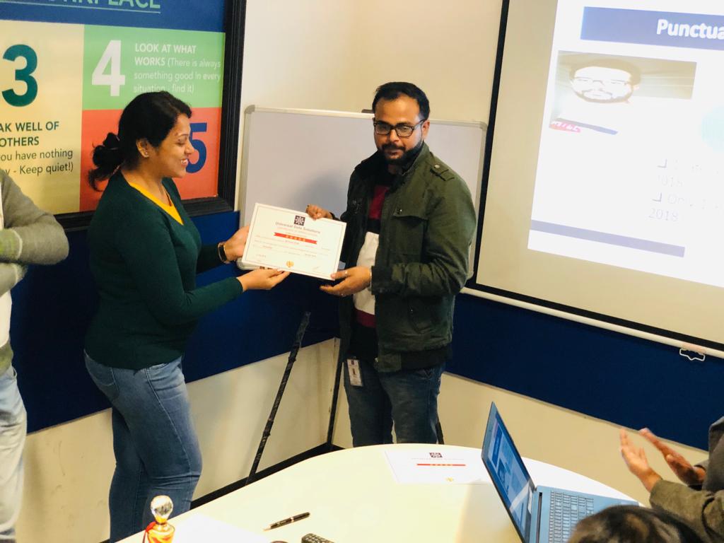 UnivDataSol's tweet image. Rewarding our building blocks! Congratulations to our achievers😊😊

#UniversalDataSolutions #UnivDatos #UDS #UMI