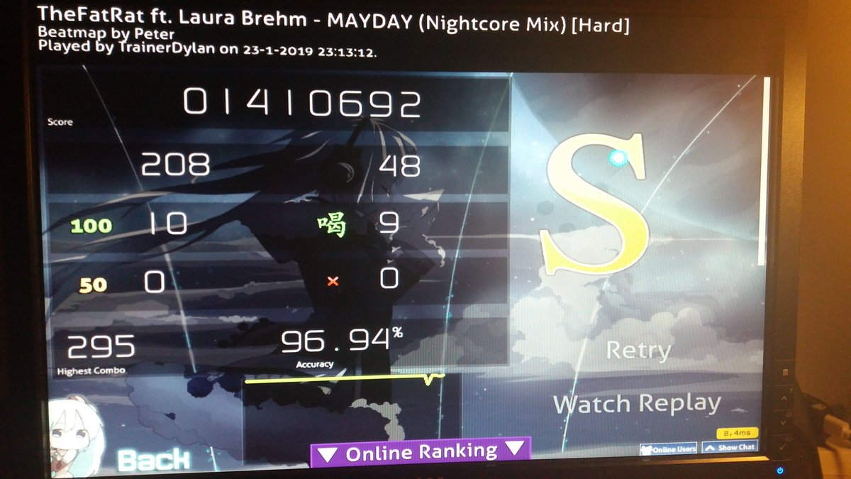 Dielon__'s tweet image. I feel happy ^-^ #osu #lilpeep #savethatshit #mayday #thefatrat