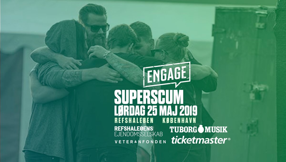 SuperScumDK's tweet photo. Har i husket at købe billet til Engage Festival? https://t.co/l7YAHiBStL