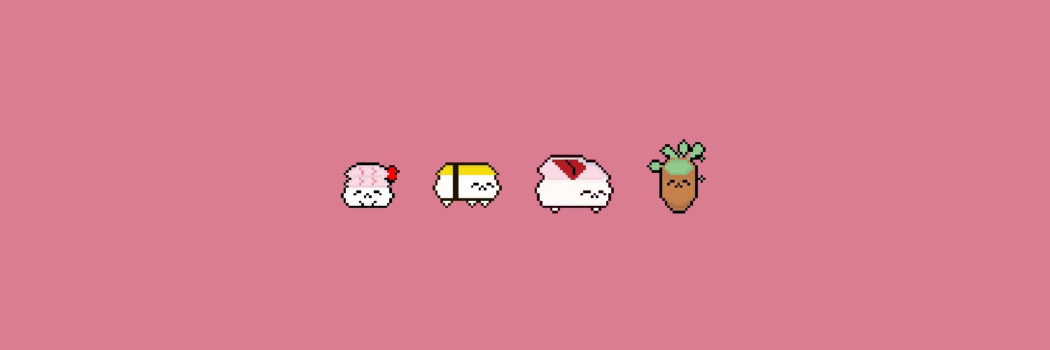猫うなぎ Vket21花鐘の蒸都 あたらしいおしゅしヘッダーだよ ファンアート Pixelart おしゅし T Co Eq6y9axkbp Twitter