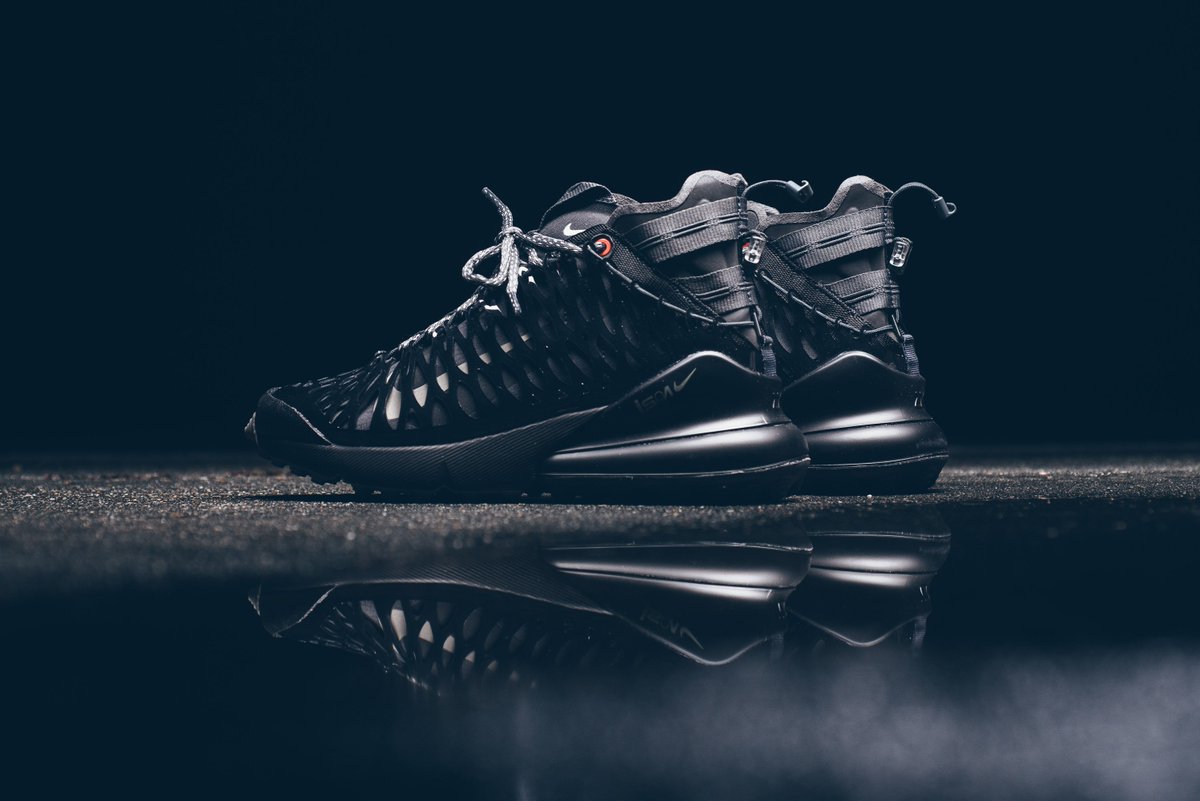 nike ispa air max 270 black