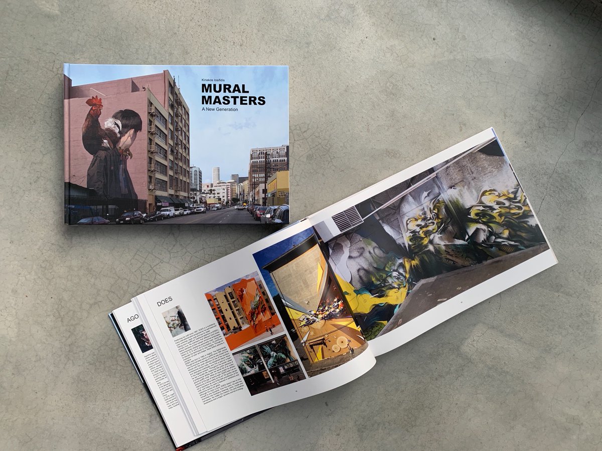 Digitaldoes's tweet photo. Great to be a part of the book ‘Mural Masters - a new generation’.
The book contains work of many amazing artist from around the world. #muralmasters #muralart #graffiti #StreetArt https://t.co/4XEwENrtqT