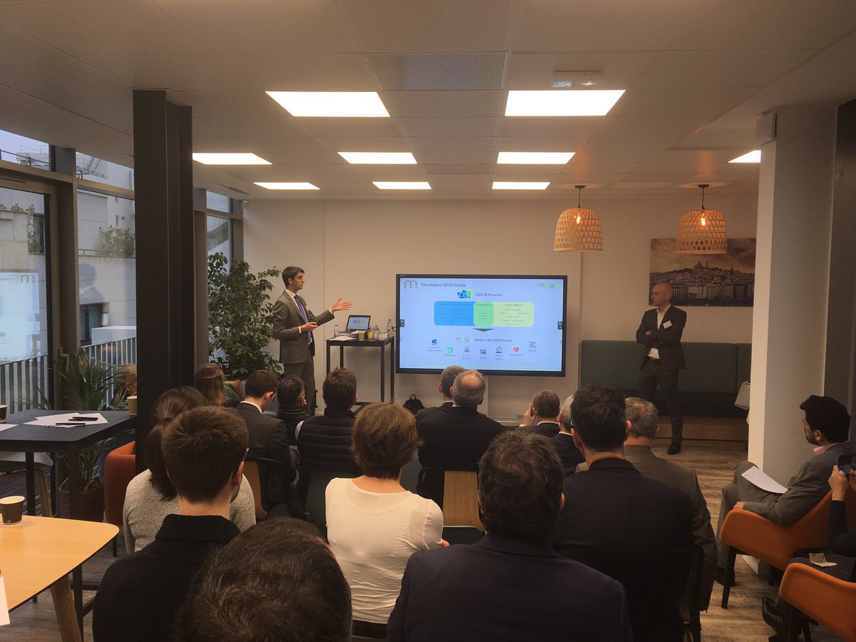 O_Feingold's tweet photo. Démarrage de notre événement petit déjeuner Feedback CES 2019 #DigitalTransformation #CES2019 @MewsPartners https://t.co/lSLfTpbecZ