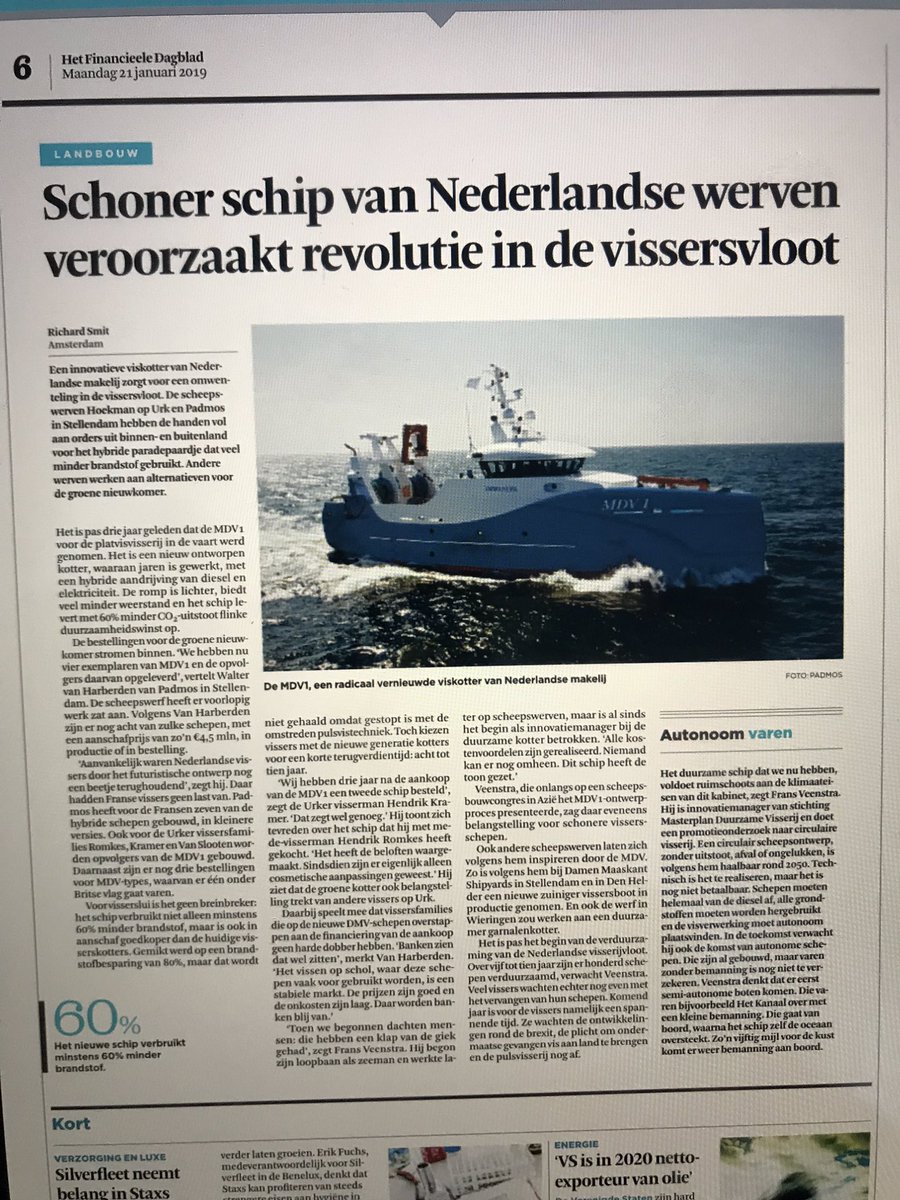 drsDannydeVries's tweet image. Top verhalen! #elektrische #speedboot en #innovatieve #viskotter Ondernemers niet remmen met algemene CO2 heffingen, maar juist stimuleren en belonen. #ondernemen #duurzaamheid